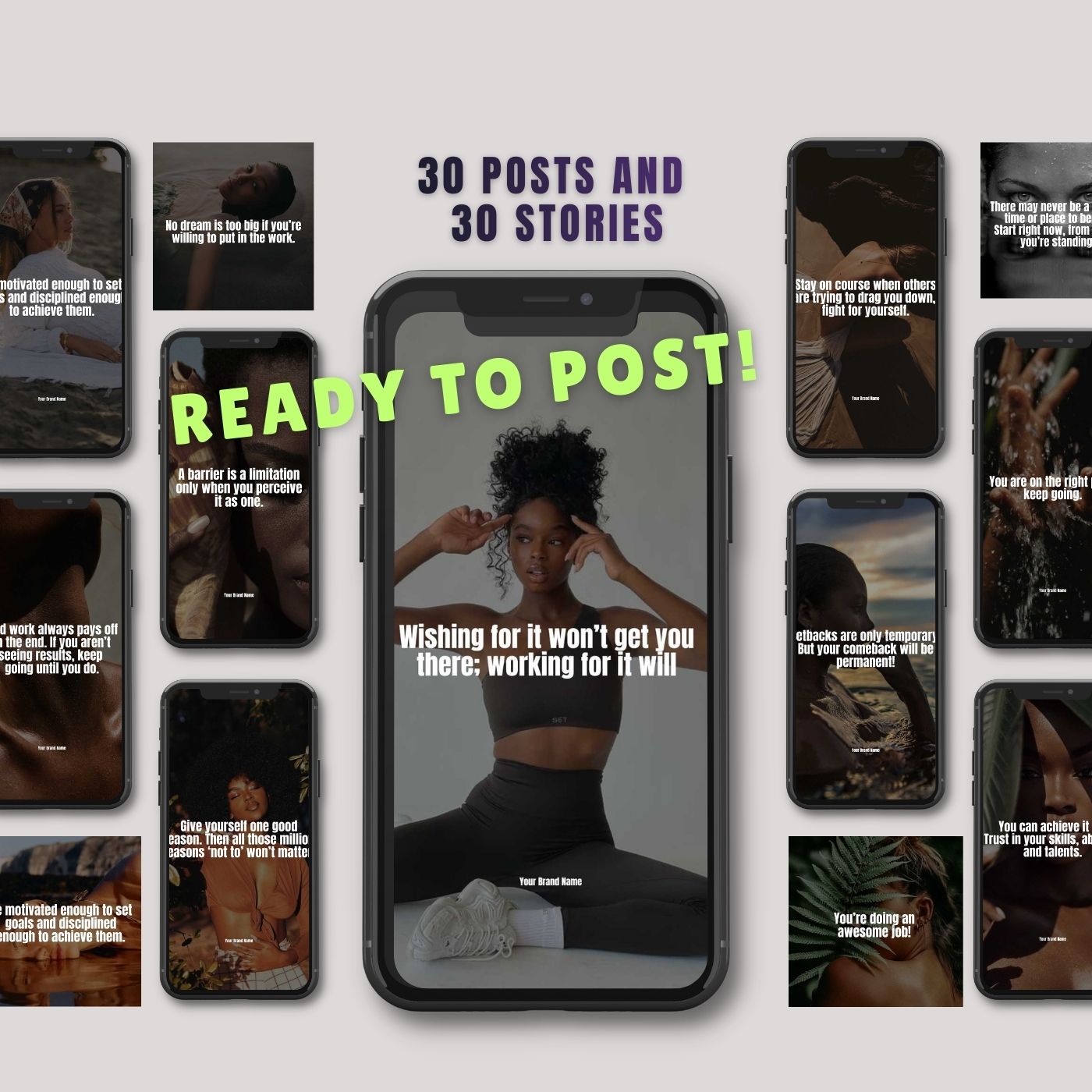 Positive Mindset Posts ans Stories