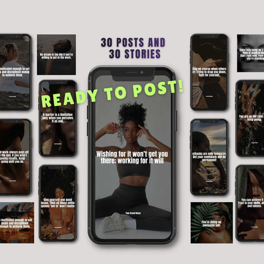 Positive Mindset Posts ans Stories