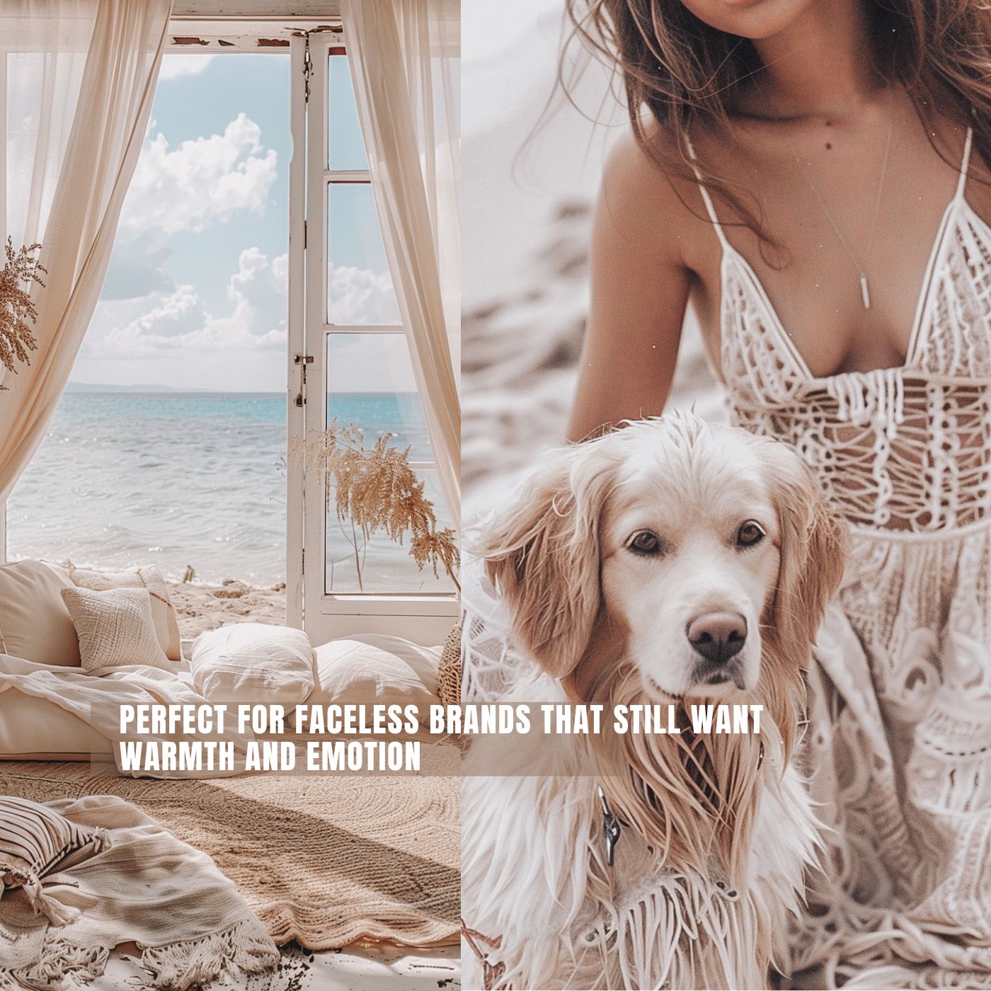 Soft Shore Content Library - 200 Images and 50 Reels