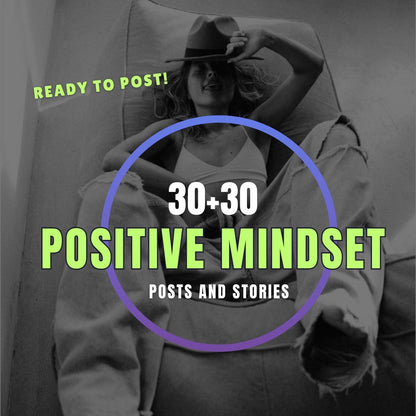 Positive Mindset Posts ans Stories