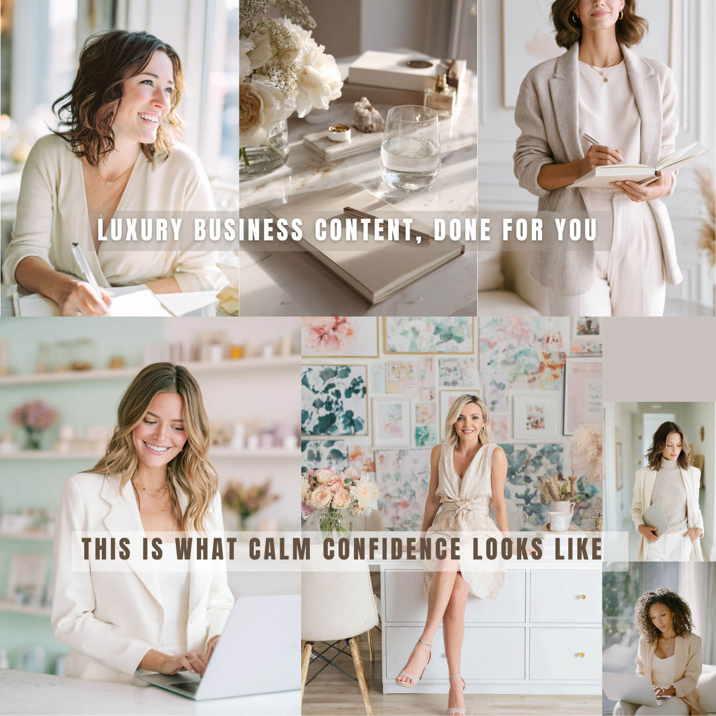 The Soft Authority Brand AI Prompt Collection with Photos