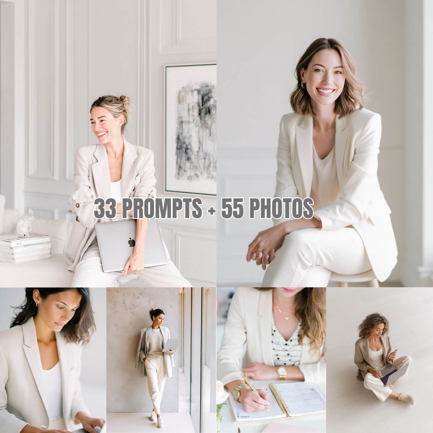 The Soft Authority Brand AI Prompt Collection with Photos