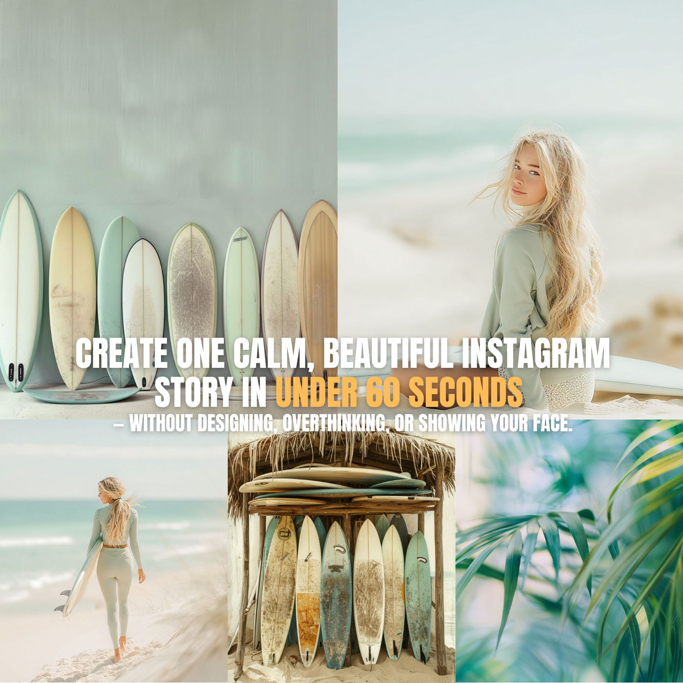 50 Surfer Beach Images Pastel green Aesthetics