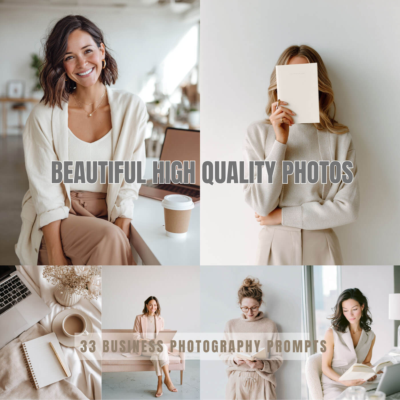 The Soft Authority Brand AI Prompt Collection with Photos