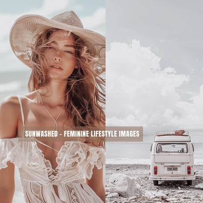 Soft Shore Content Library - 200 Images and 50 Reels