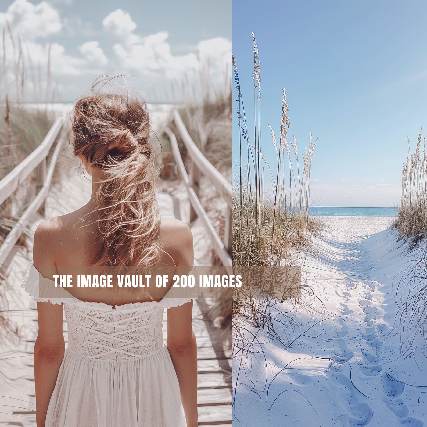 Soft Shore Content Library - 200 Images and 50 Reels